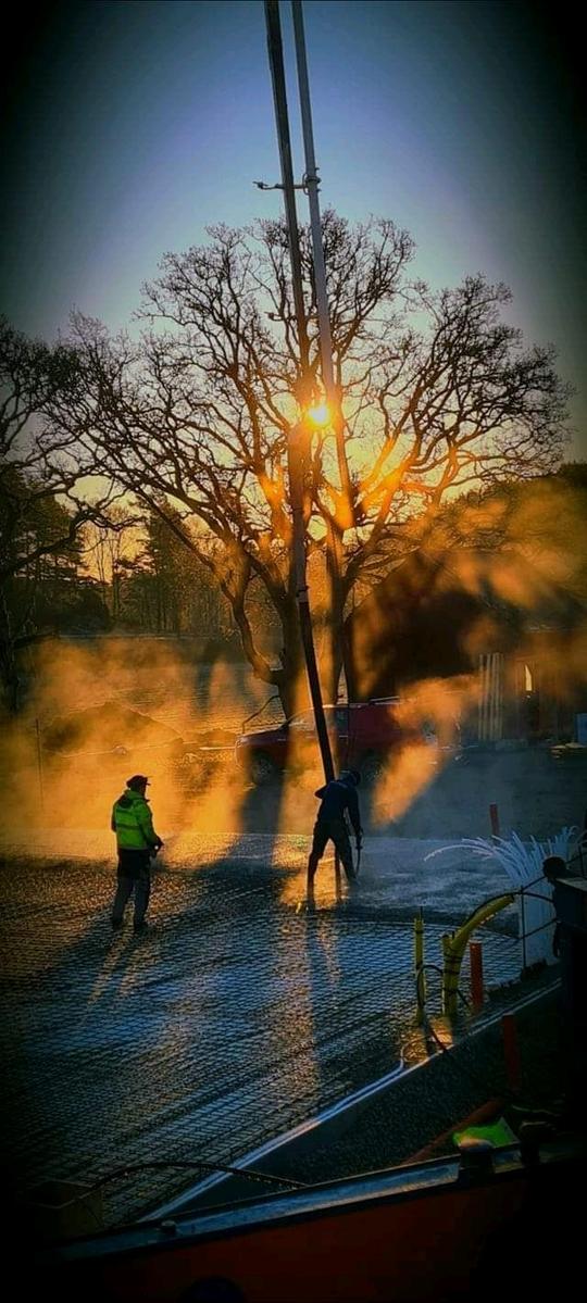 Gjutning Bokenäs Padel